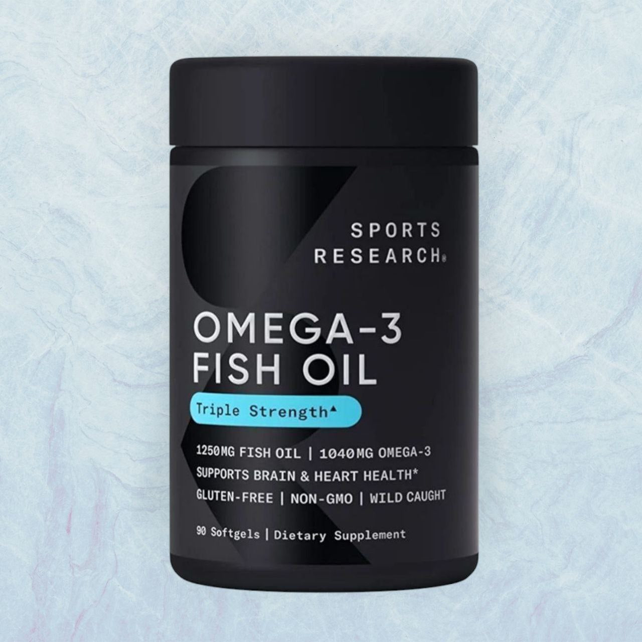 زيت السمك الغني ب أوميجا-3، قوة ثلاثية، 90 كبسولة هلامية (omega 3)