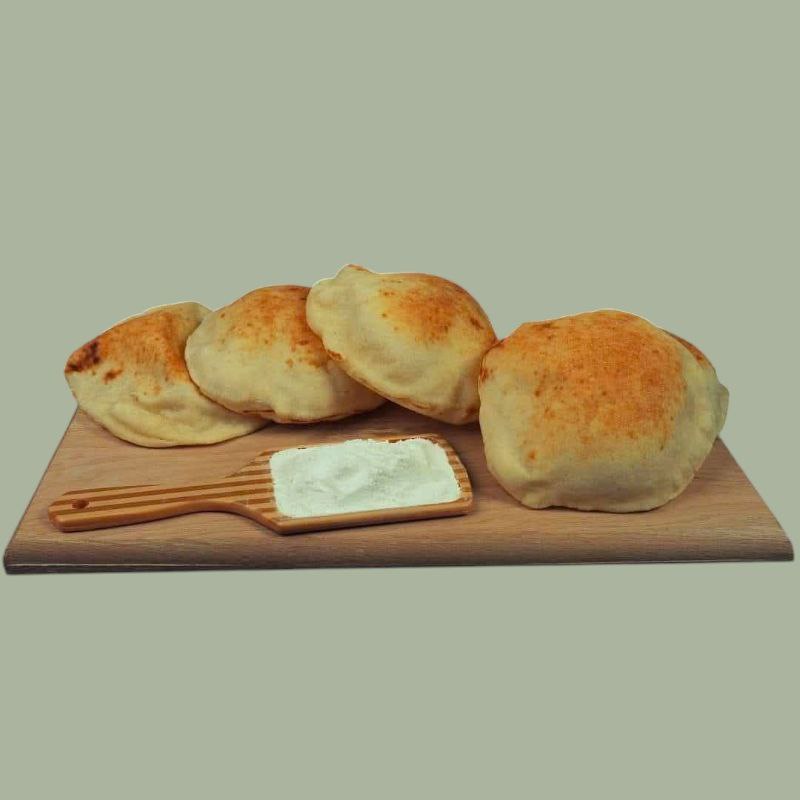 عيش شامي خالى جلوتين