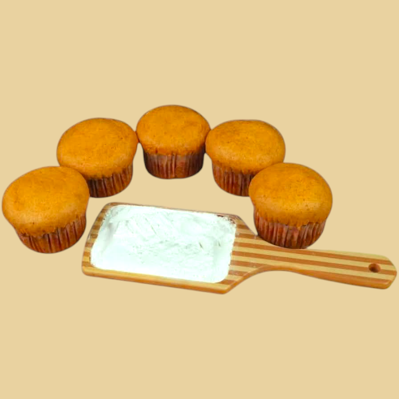 كب كيك خالي من الجلوتين ومن السكر -4 قطع