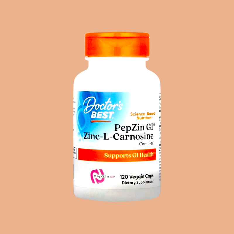 زنك كارنوزين من د. بست - Doctor’s Best Zinc Carnosine" 120 كبسولة