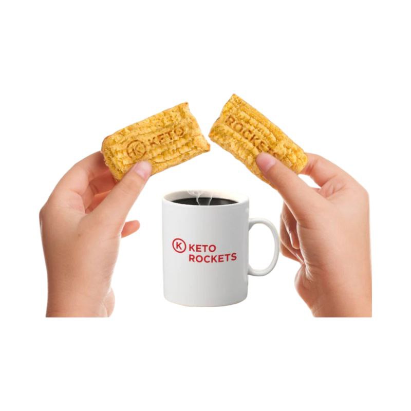 بسكوت كيتو حلو من كيتو روكيتس