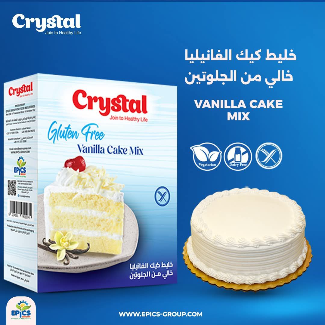 دقيق كيك كريستال