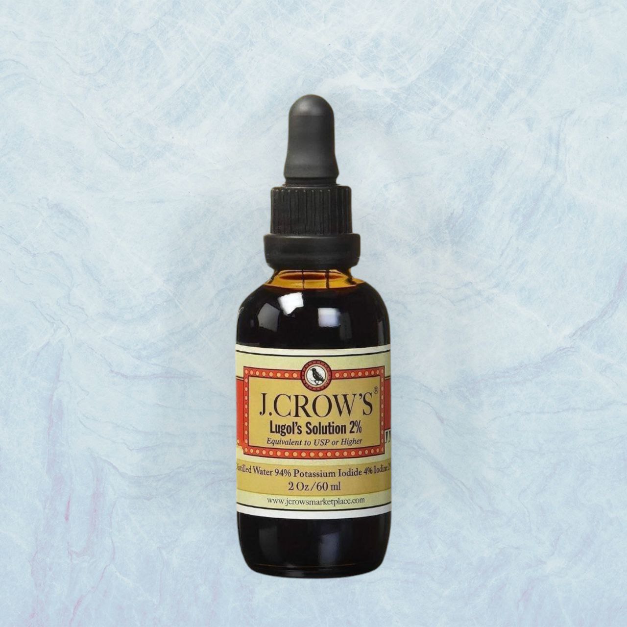 يود - محلول لوغول من اليود 2% من جيه كروز®، 2 اونصة