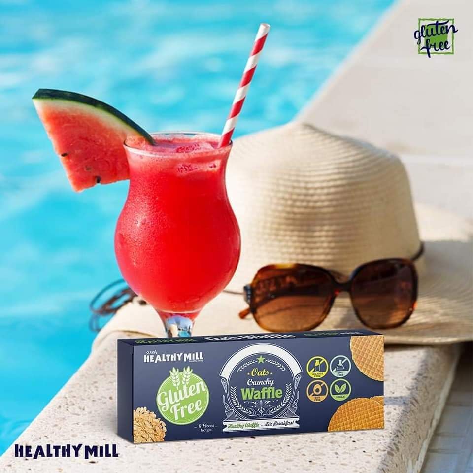 وافل نباتي مقرمش خالي من الجلوتين 160 جرام