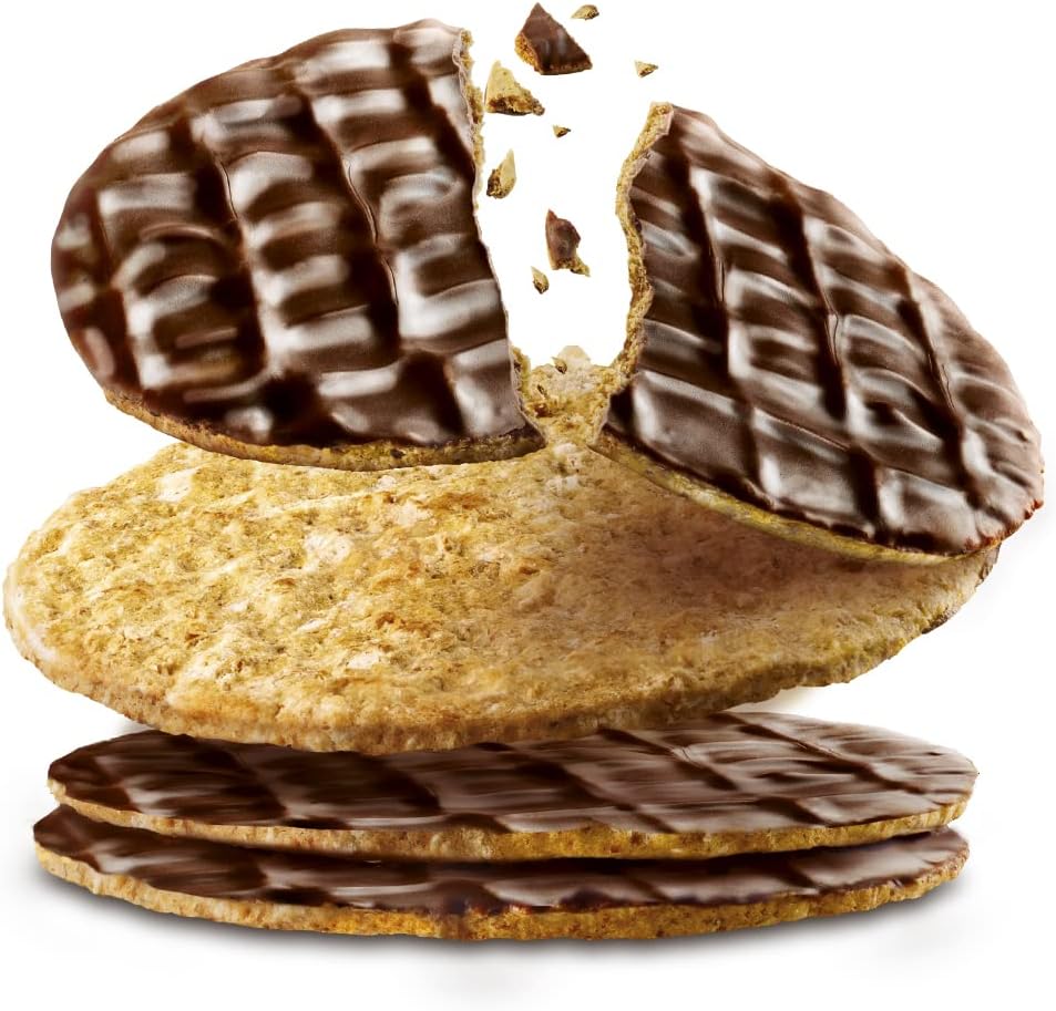 بسكويت بالشوكولاتة الداكنة والشوفان ثينز من جالون، بوزن 150 جرام