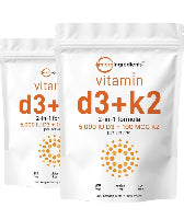 فيتامين د3  5000 &ك 2 100 ميكروجرام .. 300 كبسولة