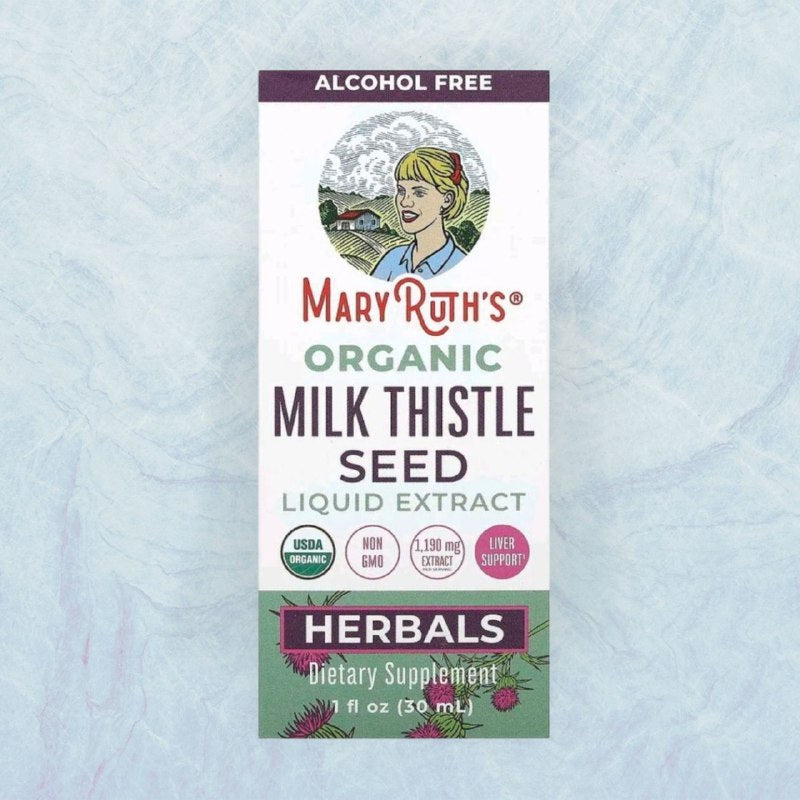 ماري روثس‏, خلاصة حليب الشوك السائلة العضوية ،  1 أونصة سائلة (30 مل)