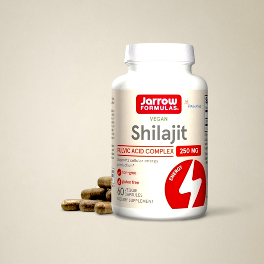 شيلاجيت نباتى 250 مجم من جارو 60 كبسولة