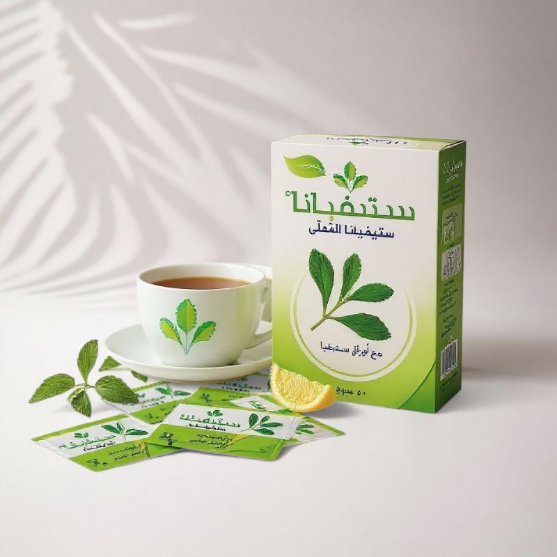 سكر ستيفيانا السعودى 50 كيس بدون سعرات حرارية