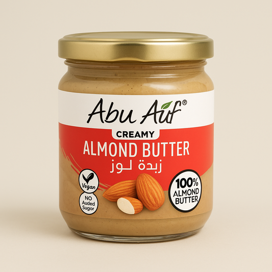 زبدة لوز 180 جرام من ابو عوف