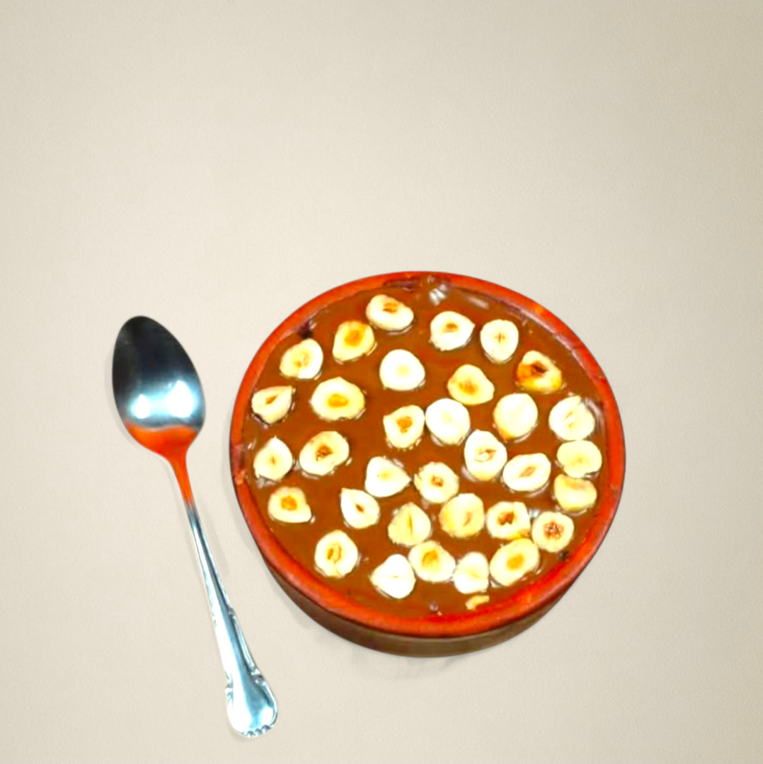 طاجن شيكولاتة بالبندق