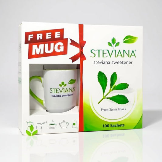 سكر ستيفيانا السعودى 100 كيس *2.5 جرام بدون سعرات حرارية
