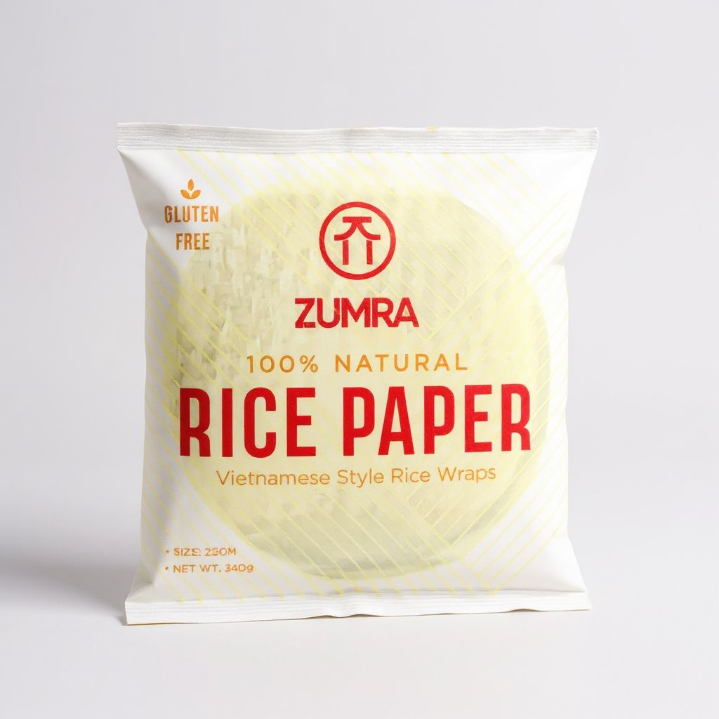 ورق الارز rice paper من زومرا 400 جرام