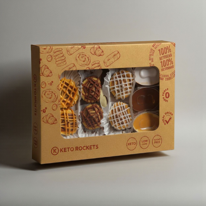 سينامون رول كيتو من كيتو روكيتس