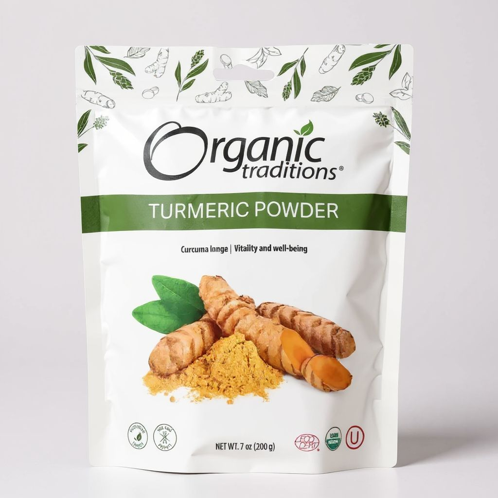 أورجانيك تراديشنز‏, مسحوق الكركم ،  (200 جم)