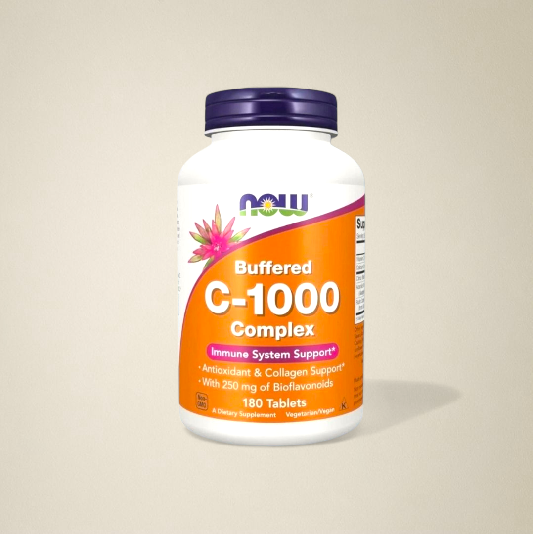 فيتامين ج كومبلكس 1000 مجم من ناو 180 كبسولة