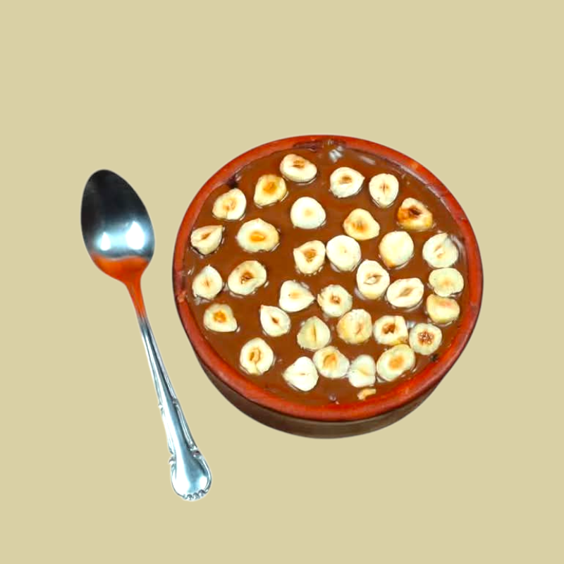 طاجن شيكولاتة بالبندق