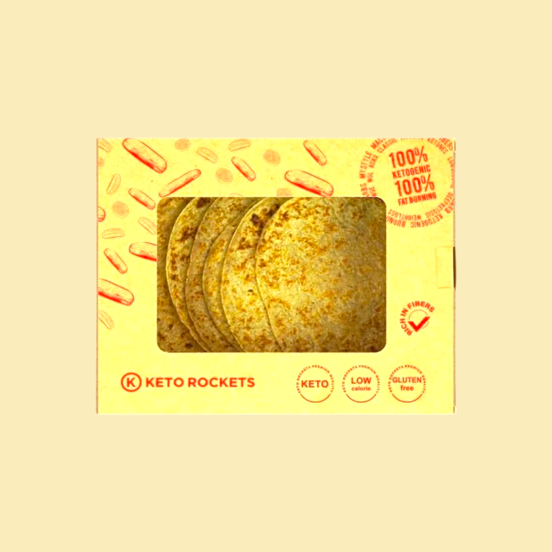 كيتو تورتيلا صغير 8 قطع - من كيتو روكيتس