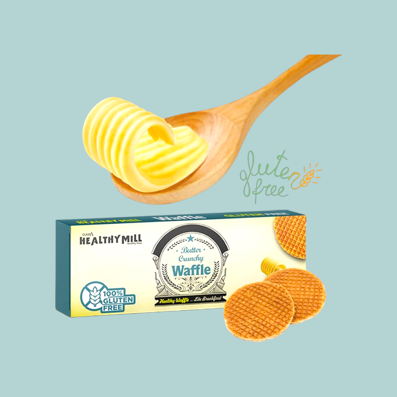 وافل جلوتين فرى هيلثي ميل 150 جم