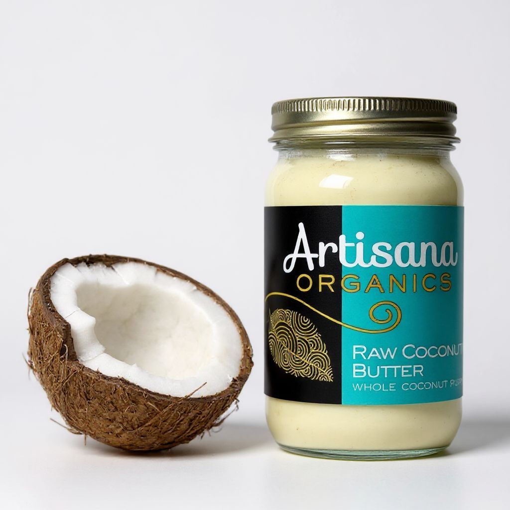 ارتيسانا‏, Organics، زبدة جوز الهند الخام، 14 أونصة (397 جم)