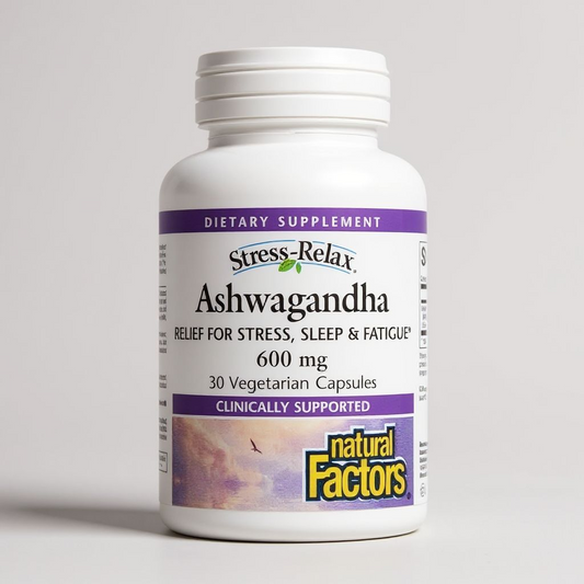 اشواجندا من ناتشورال فاكتور  30 كبسولة نباتية