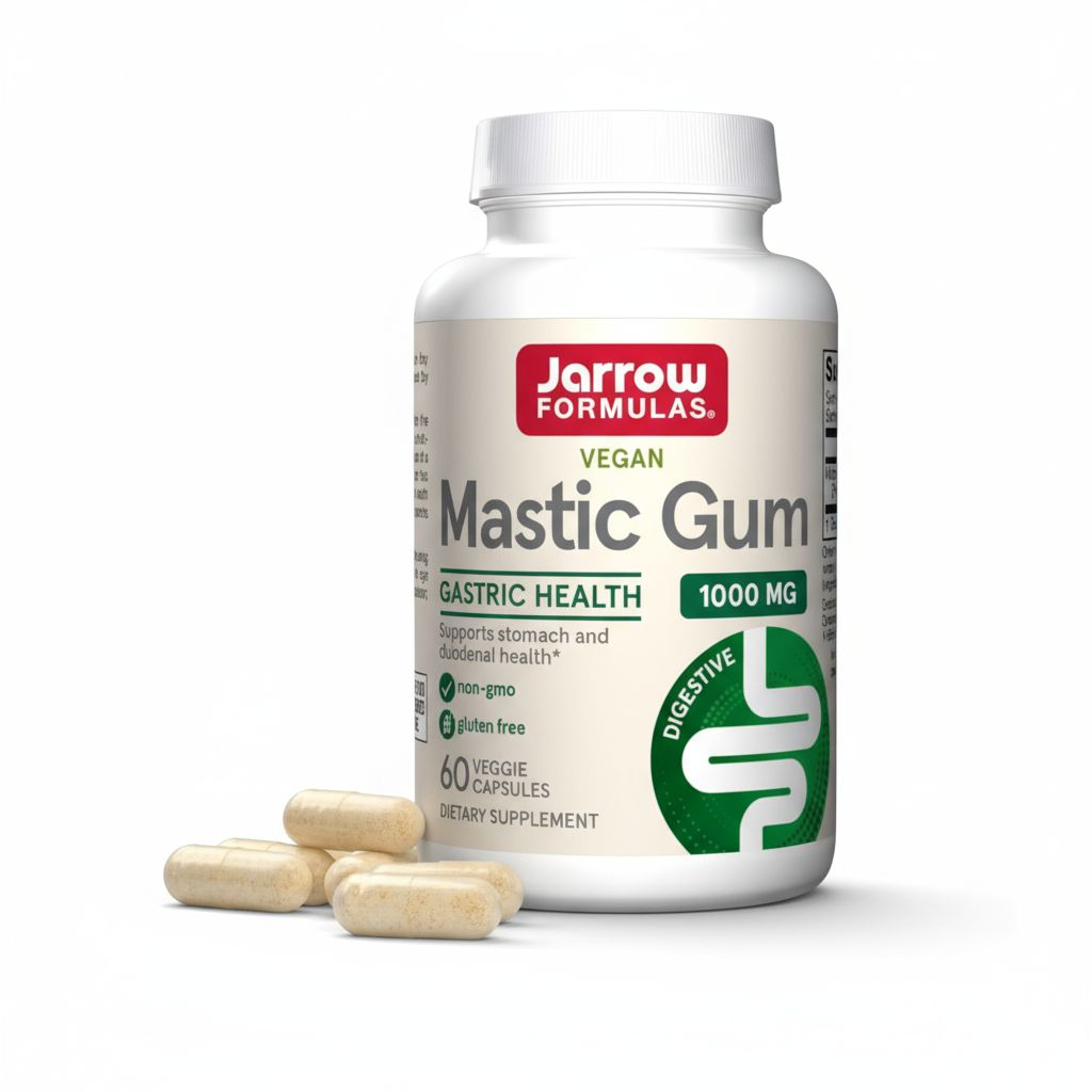 جارو فورميلاز‏, علكة مستكة، 1000 ملجم، 60 كبسولة نباتية (500 ملجم لكل كبسولة)