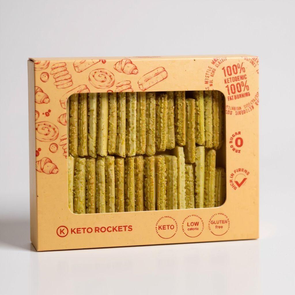بسكوت كيتو حلو من كيتو روكيتس