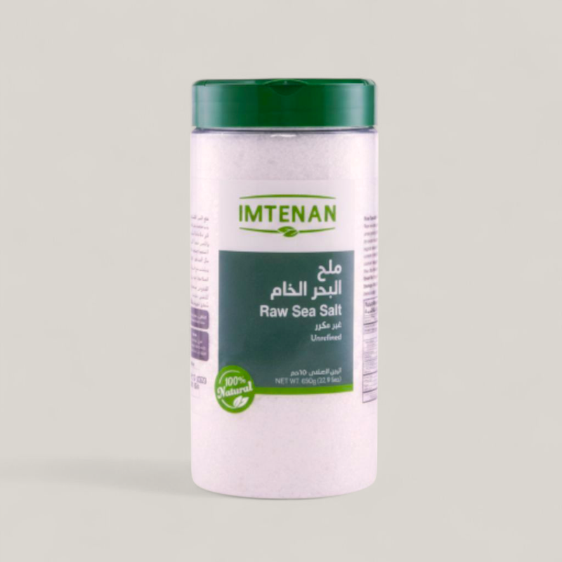 ملح بحر خام 650 جم من امتنان
