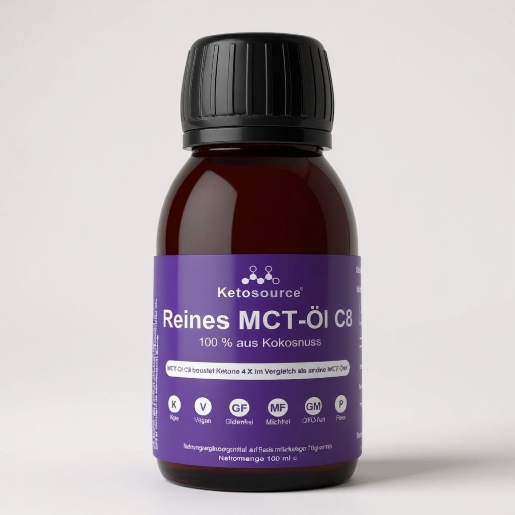 زيت KetoSource MCT C8 — صورة إضافية رقم 2