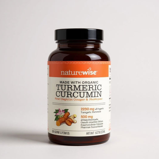 ناتشروايز‏, كركمين الكركم العضوي، 180 كبسولة نباتية