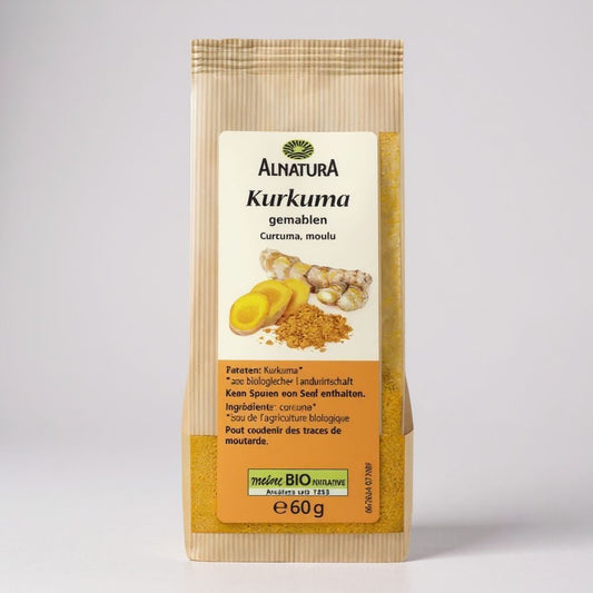 كركم عضوي المانى 60 جرام بودر