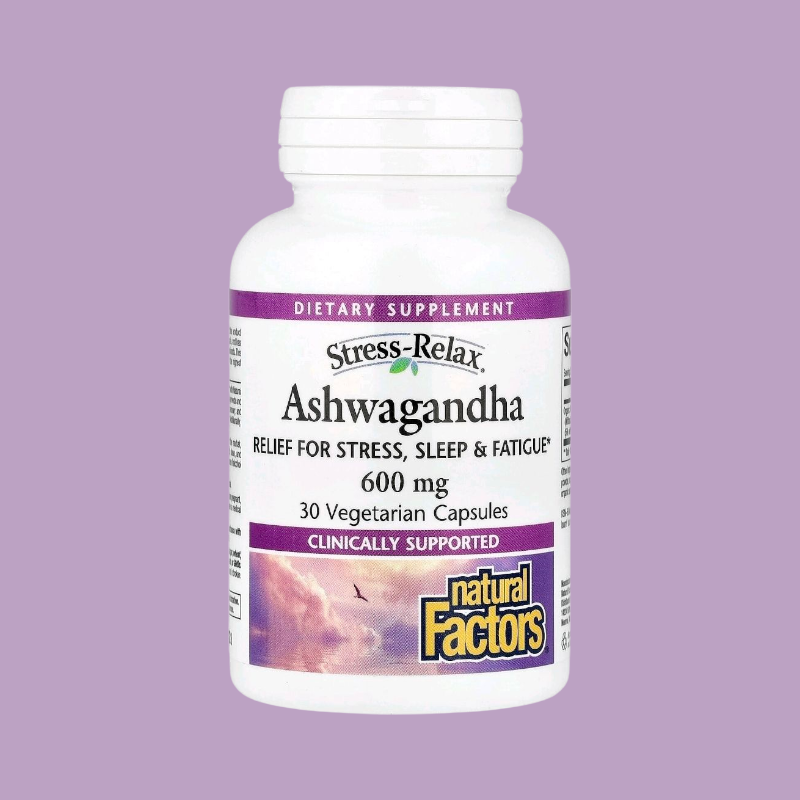 اشواجندا من ناتشورال فاكتور  30 كبسولة نباتية