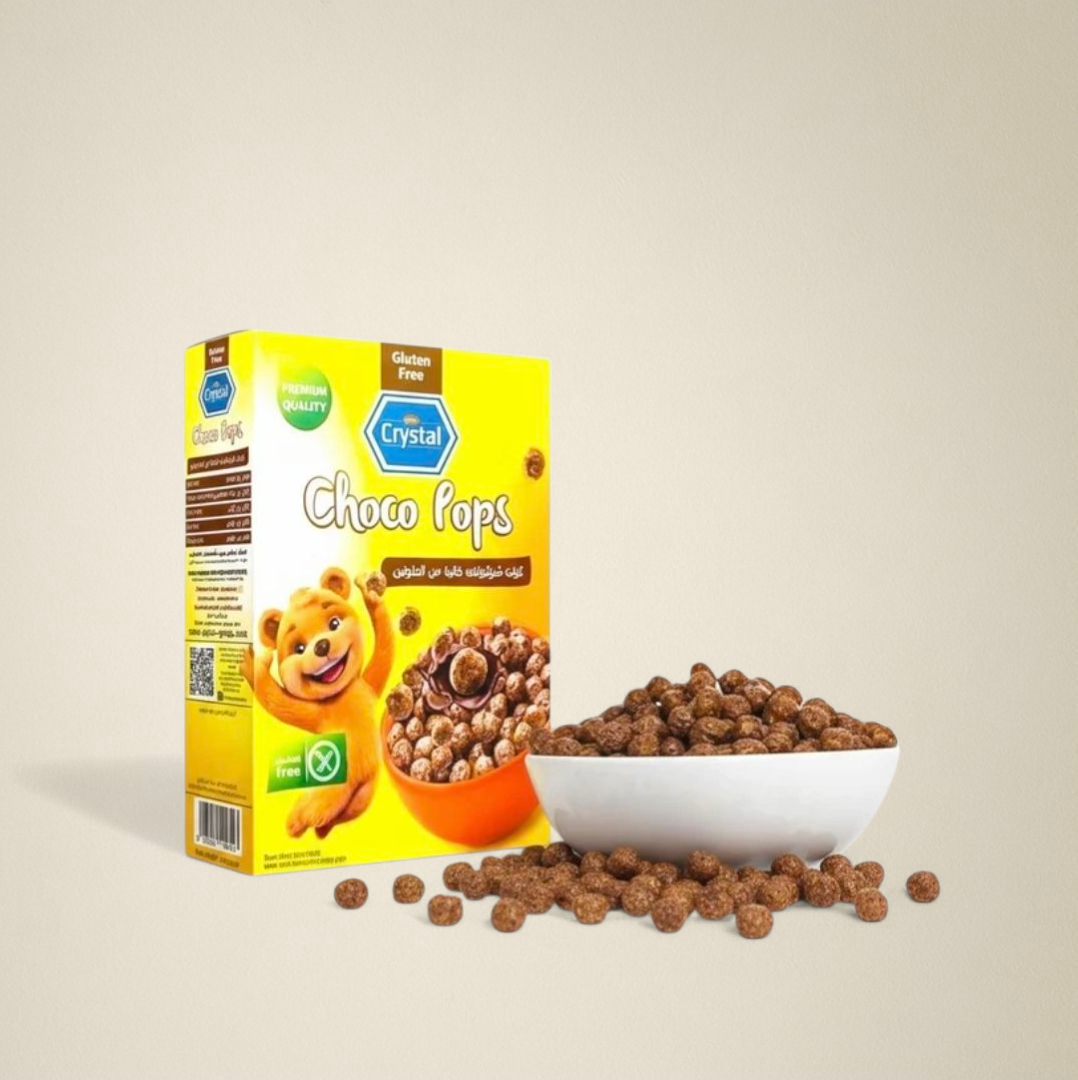كرات شوكولاتة خالية من الجلوتين من كريستال
