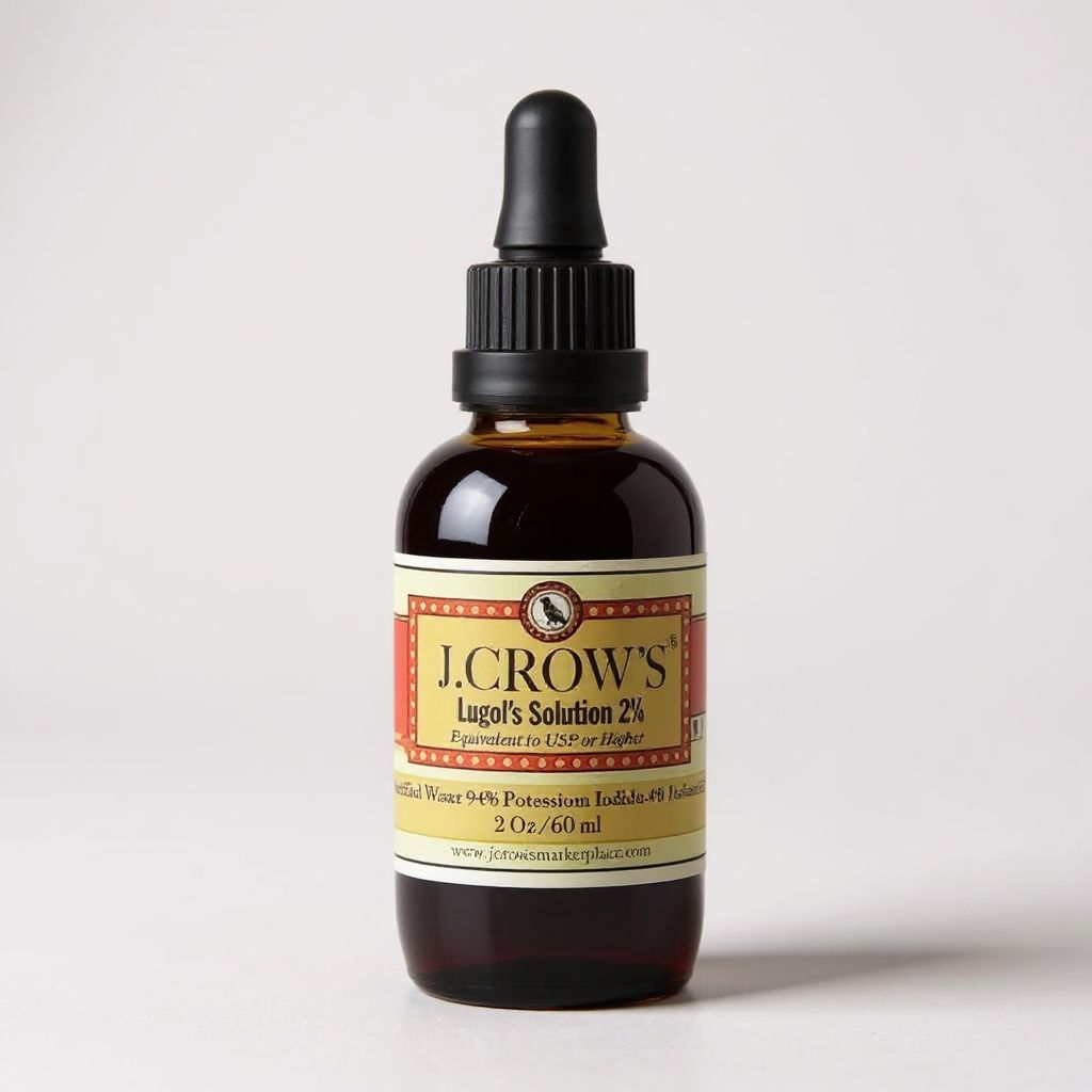 يود - محلول لوغول من اليود 2% من جيه كروز®، 2 اونصة