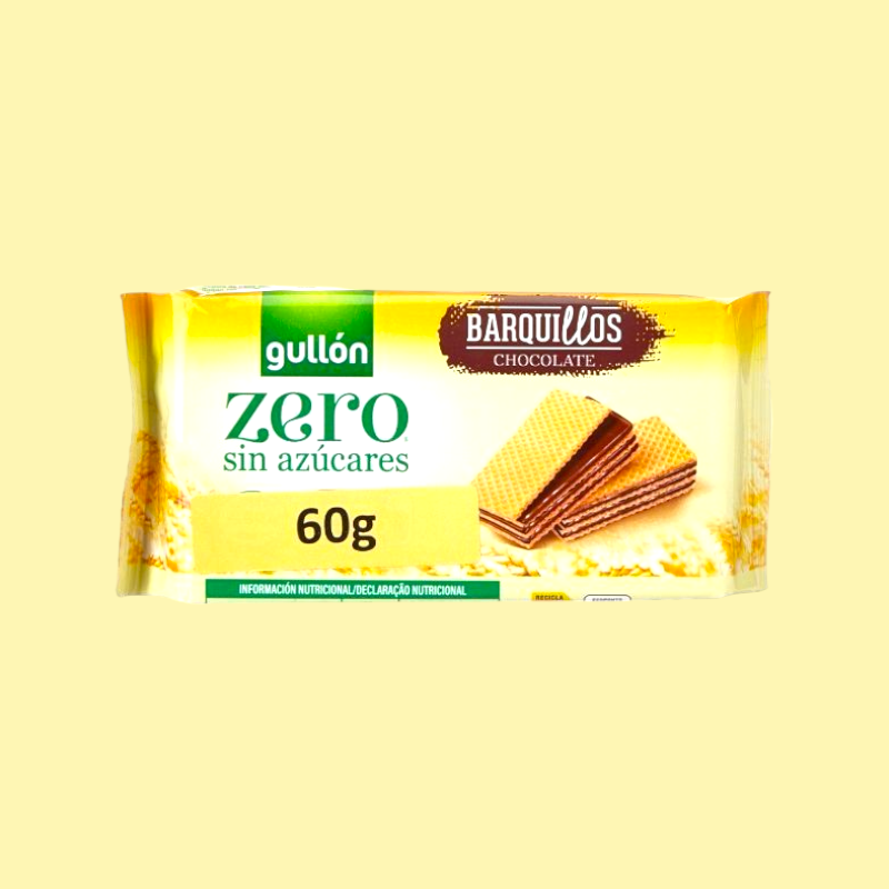 بسكوت ويفر  خالي من السكر من جالون 60 جم